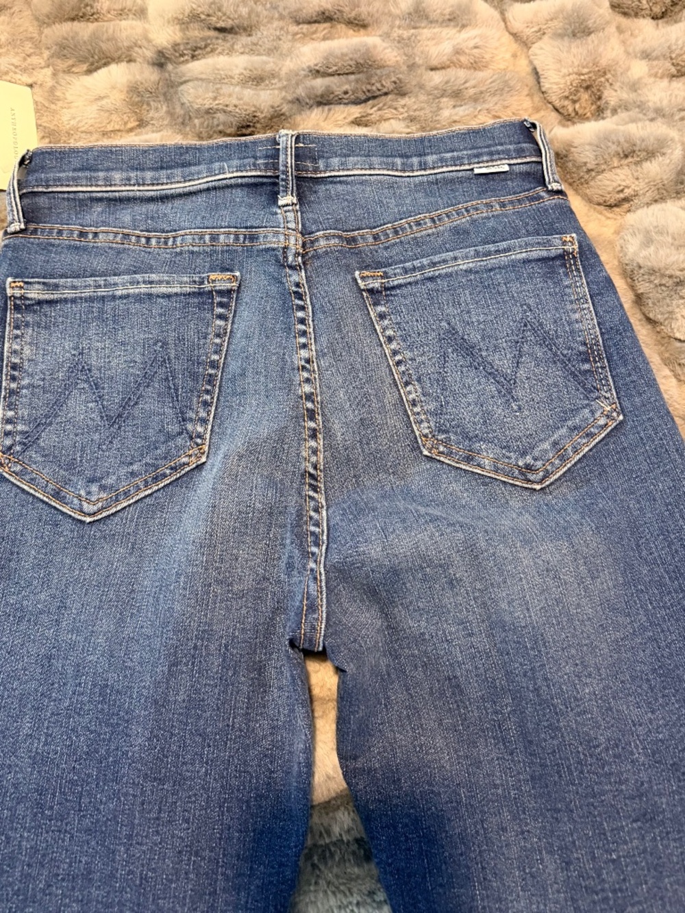 NWT Mother Runaway High Waist Bootcut, slim leg sz 28 Tall